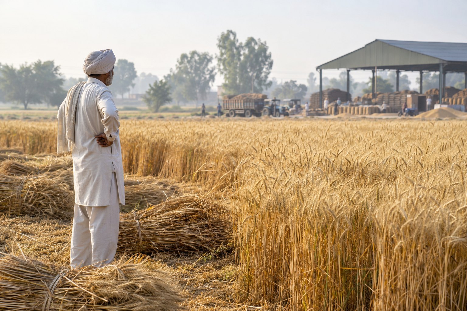 Wheat MSP rises just ₹25 as Cabinet clears 2027-28 rabi prices