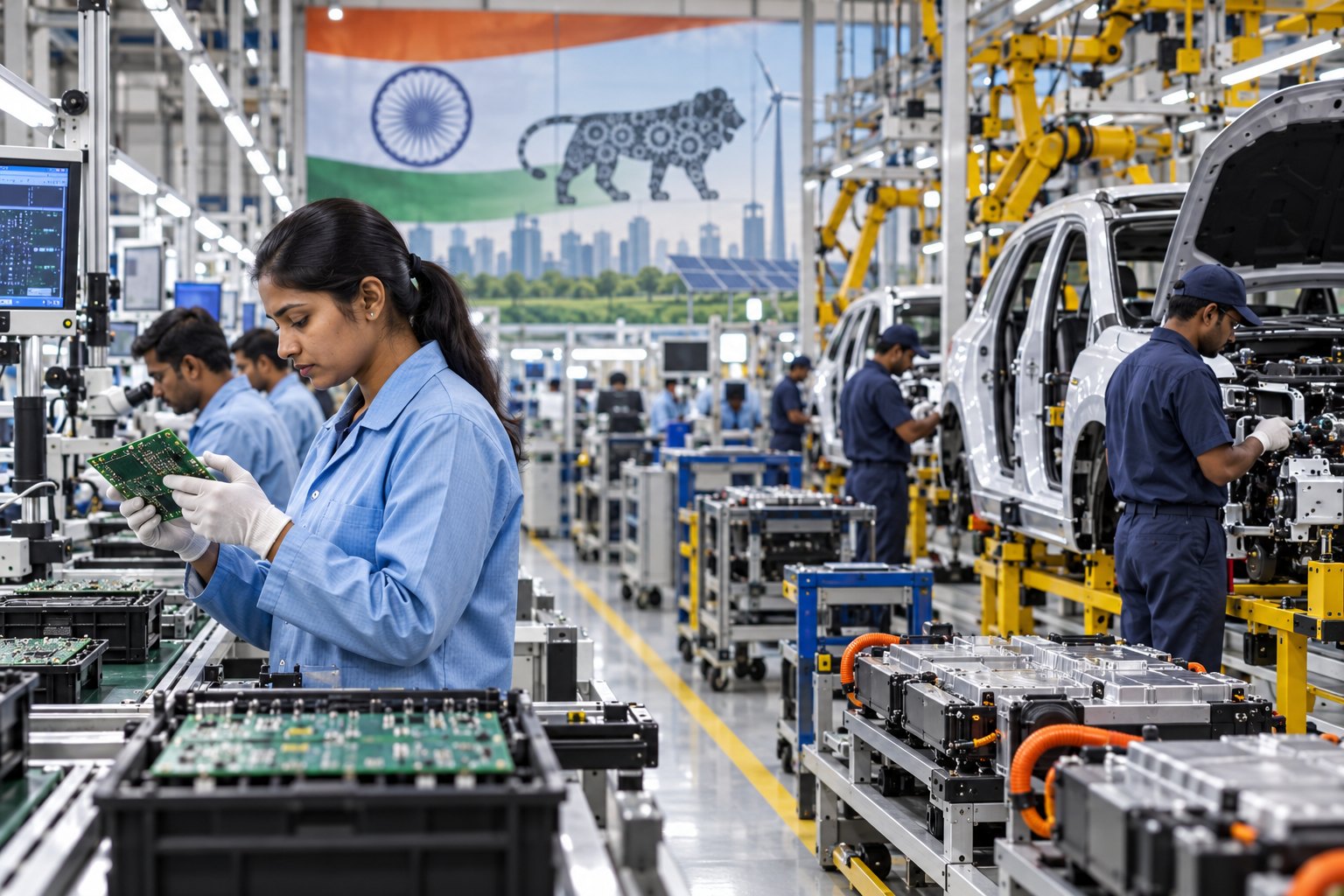 Production Linked Incentive scheme and the National Manufacturing Mission