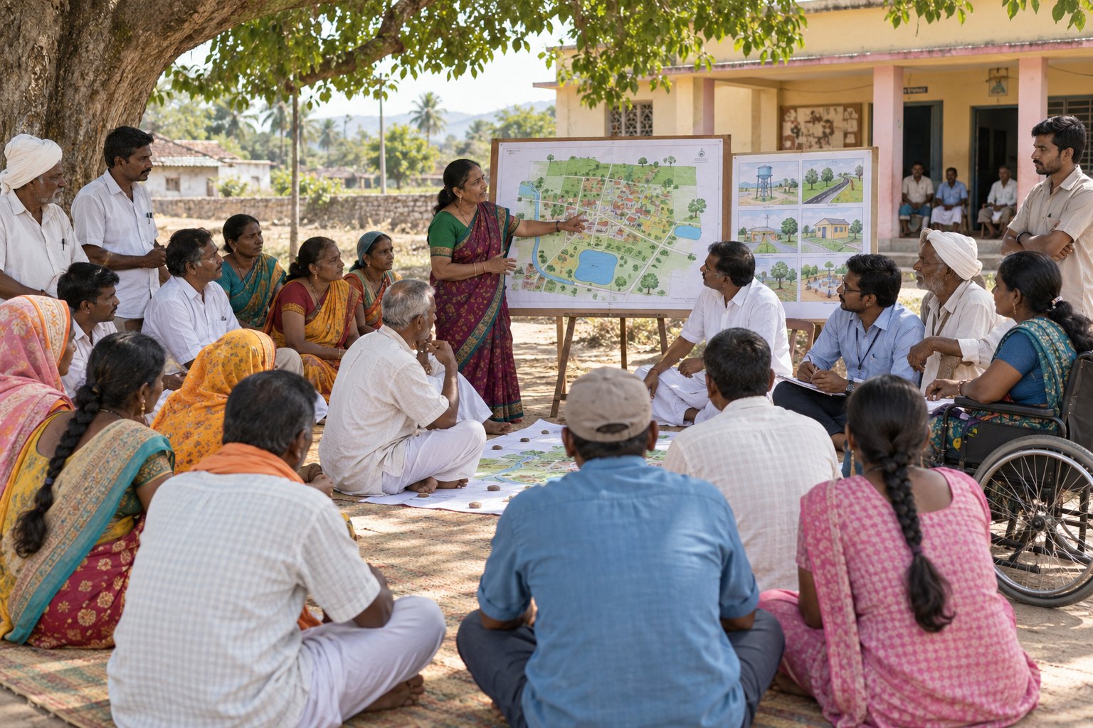 Gram Panchayat Development Plans and the People's Plan Campaign