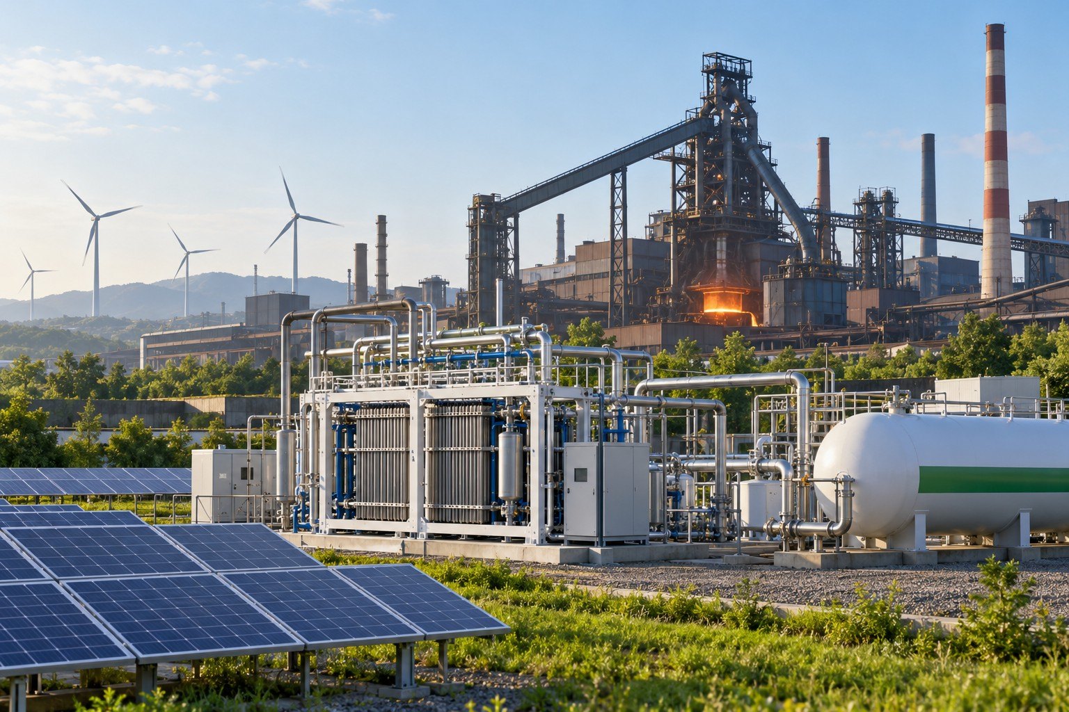 Green hydrogen, the National Green Hydrogen Mission and green steel