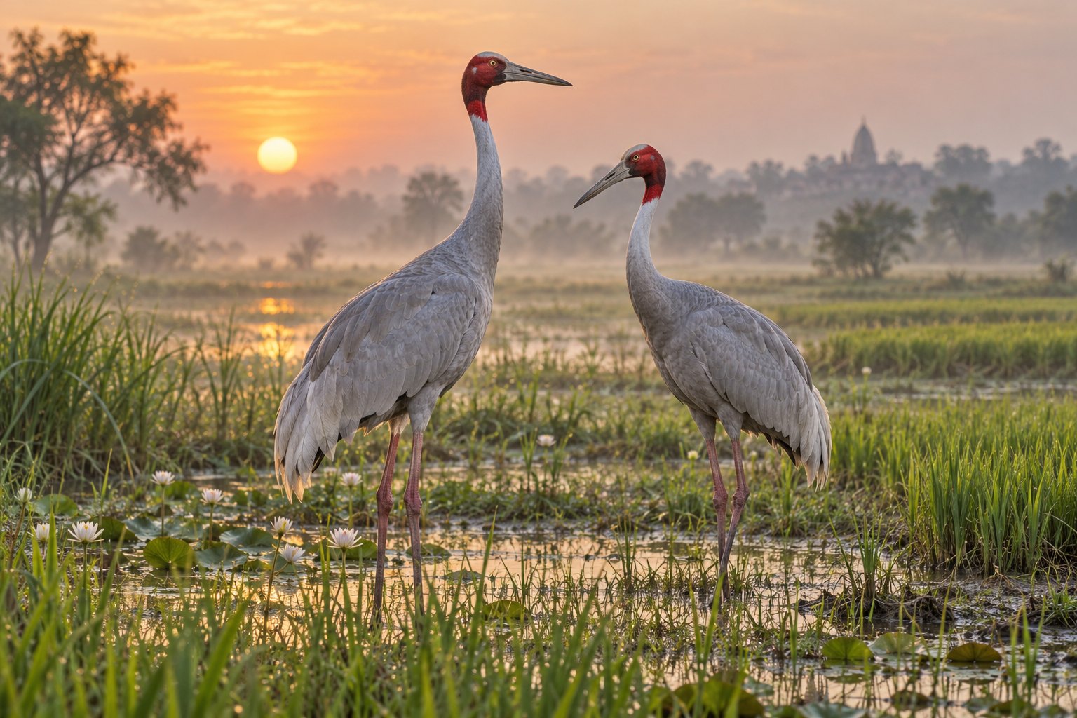 Sarus crane: BNHS holds all-India count to set national baseline