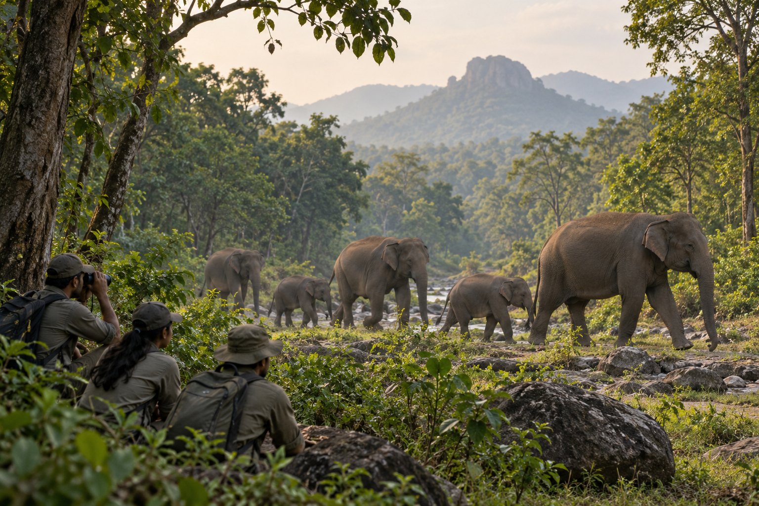 Project Elephant: Elephant Reserves, corridors and the DNA-based census