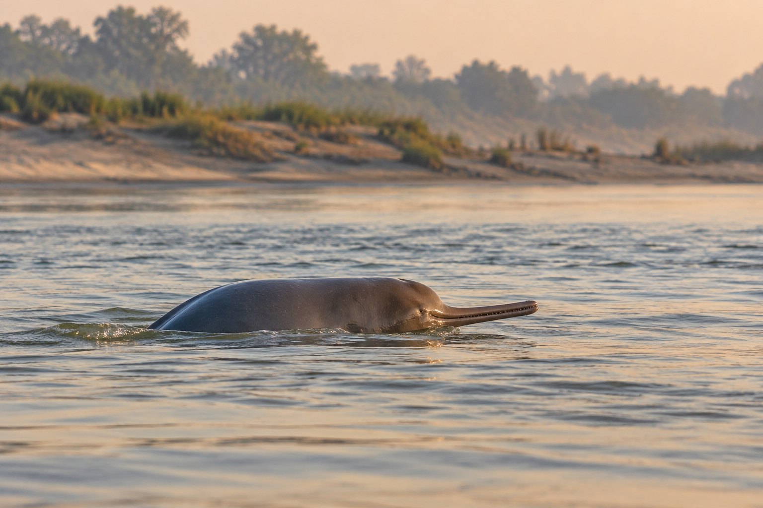 Ganges river dolphin: status, range and Project Dolphin