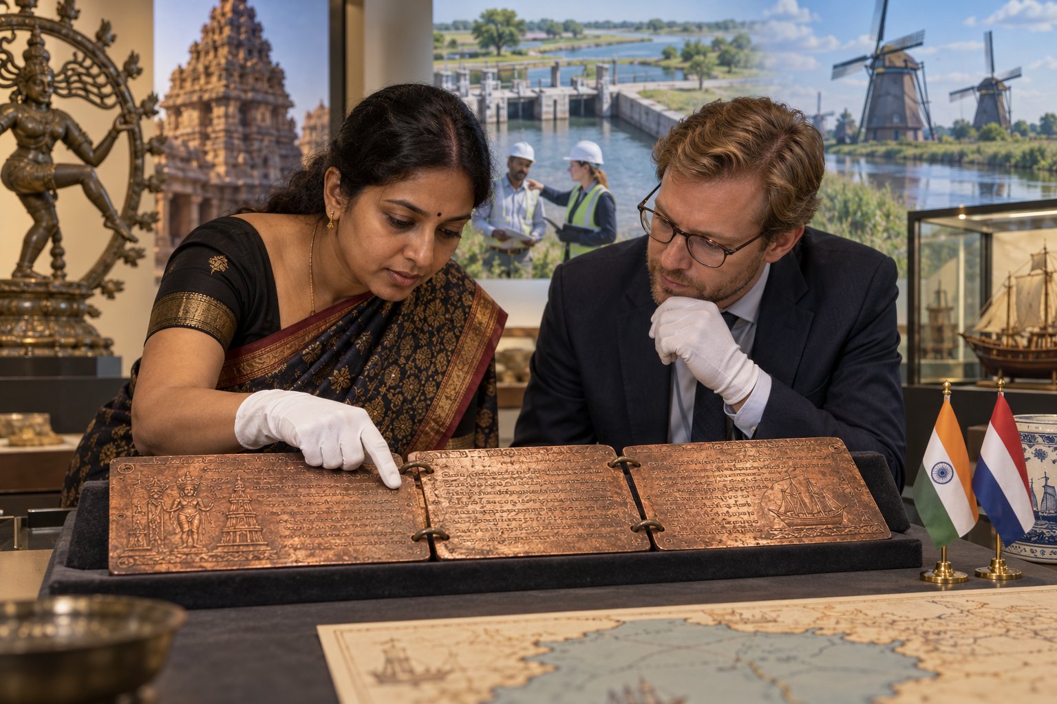 India–Netherlands Strategic Partnership and the Chola copper plates