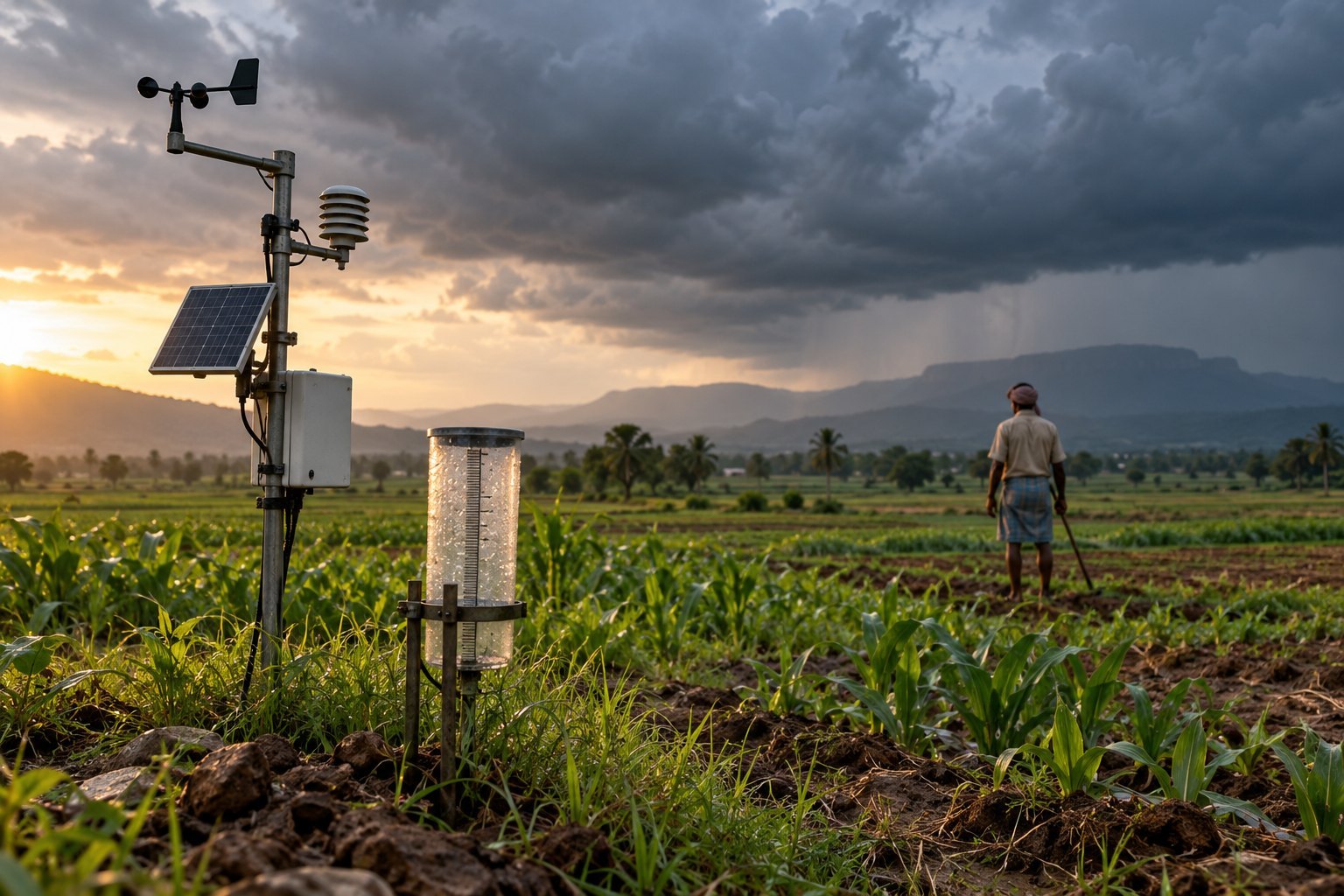 Disaster and climate risk insurance: parametric cover in India