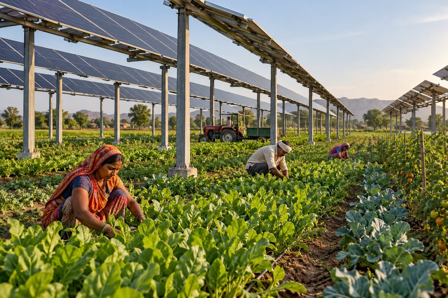 Agrivoltaics (AgriPV): farming and solar power on the same land
