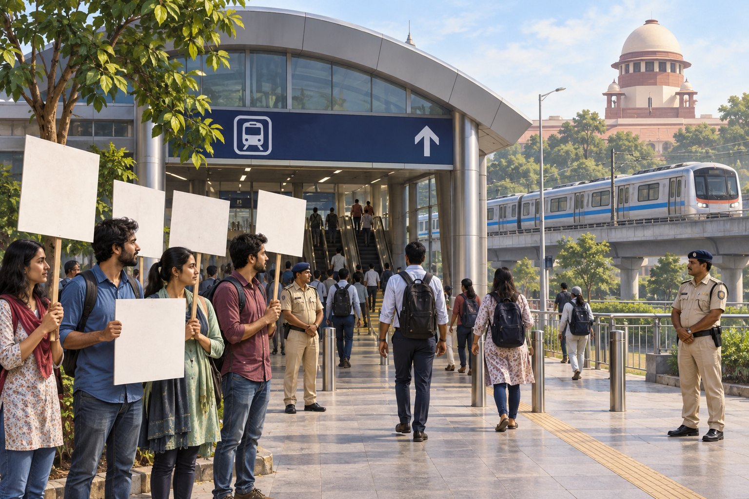 Right to protest: Supreme Court lets authorities regulate, not halt, Delhi transit