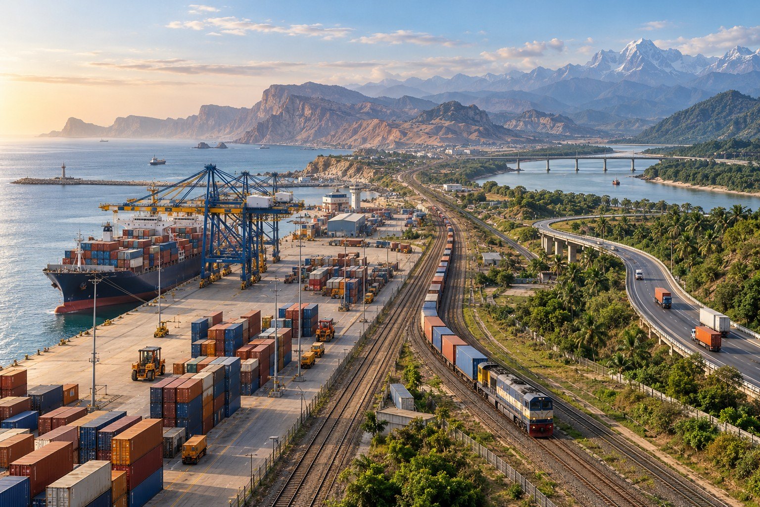 India's connectivity corridors: Chabahar, INSTC, Kaladan and the Trilateral Highway