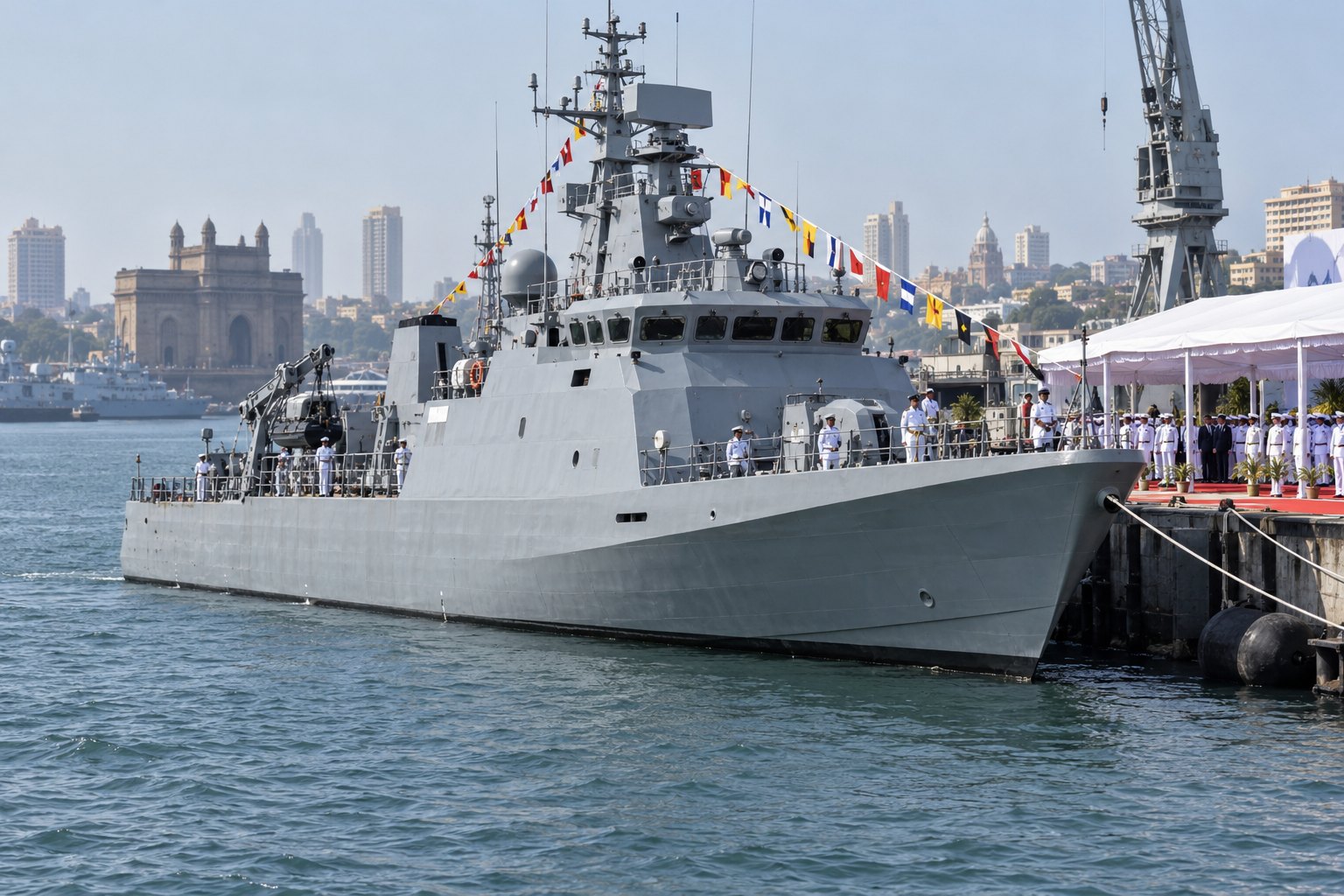 Anti-submarine shallow water craft: Navy commissions third Cochin-built ship, INS Mangrol
