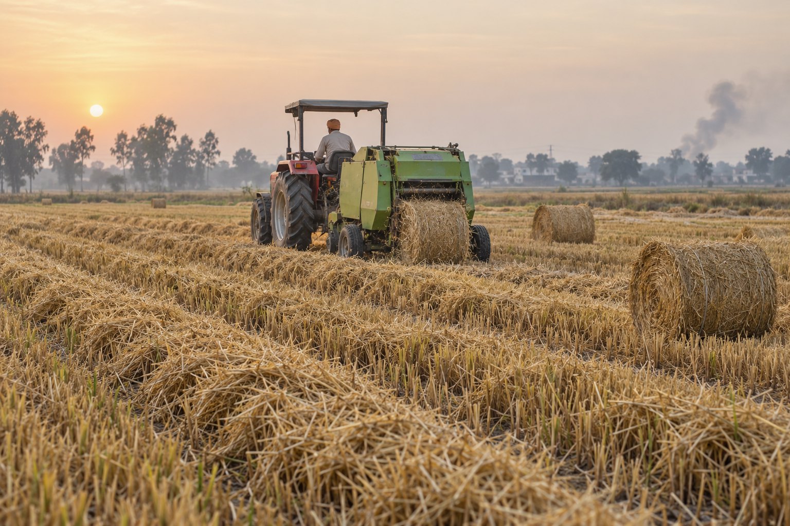 Paddy stubble burning: the CRM scheme, CAQM and residue management