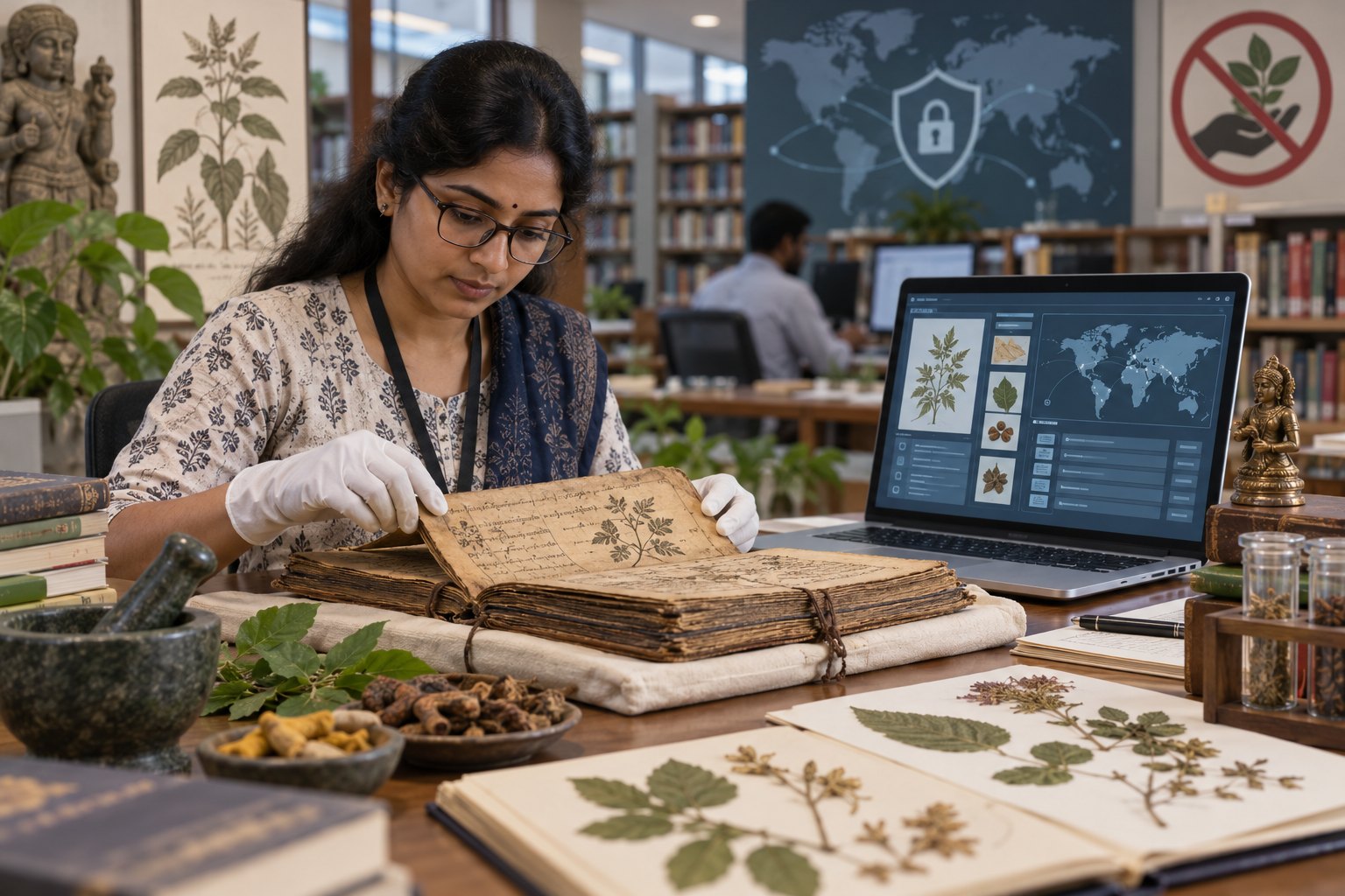 Traditional Knowledge Digital Library (TKDL) and the fight against biopiracy