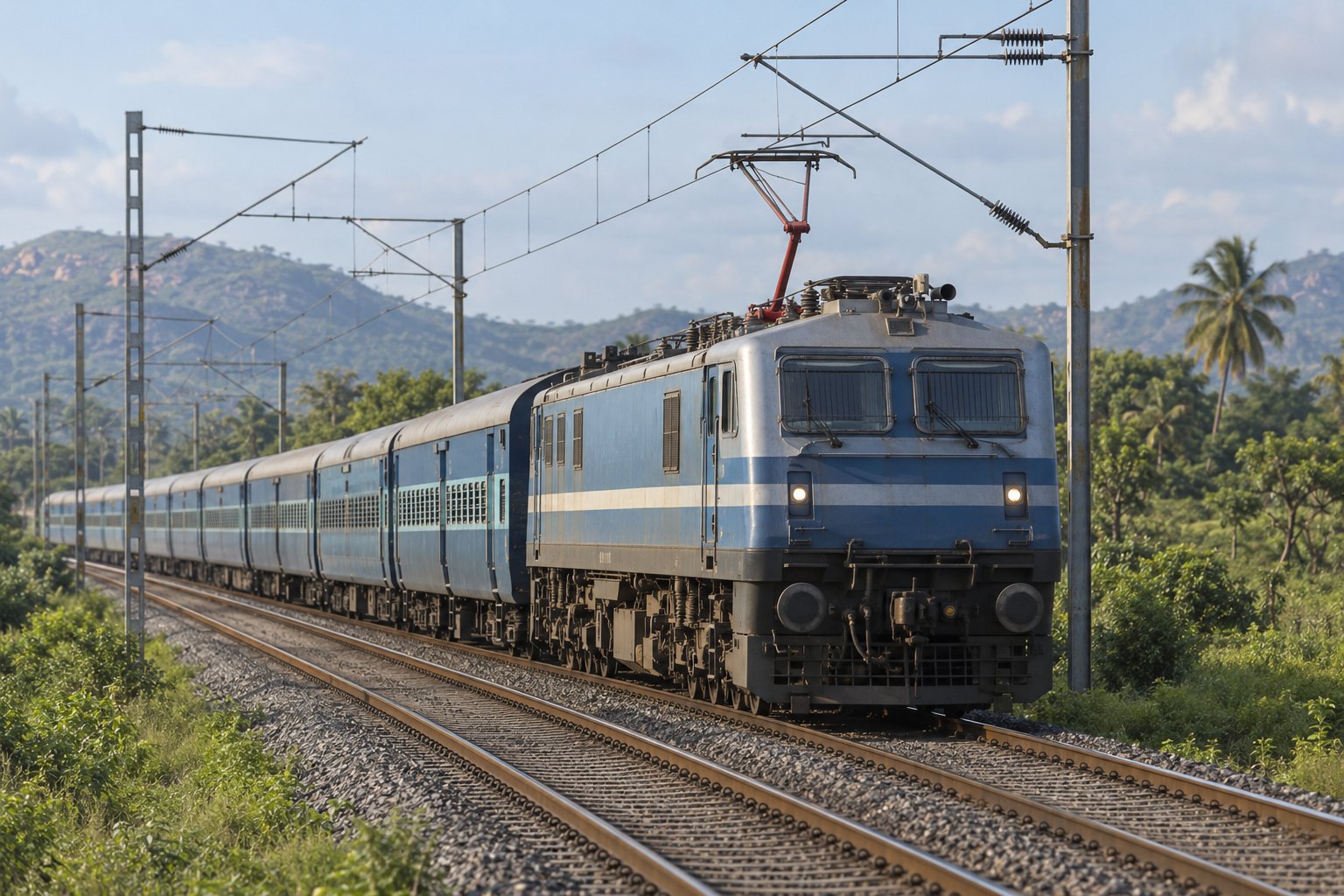 Indian Railways electrifies 99.7% of broad gauge; 191 route km remain