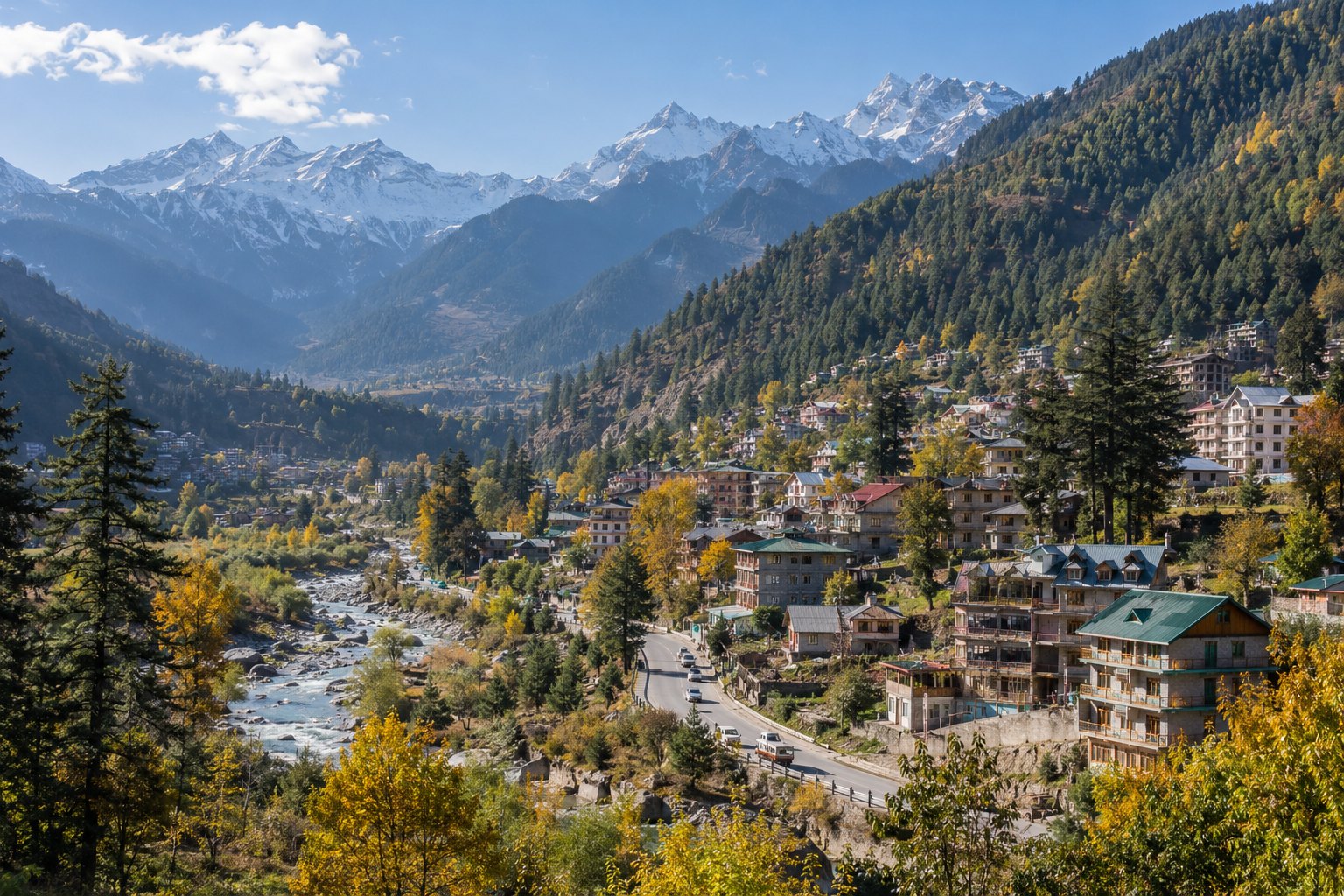 Carrying capacity of Himalayan hill towns