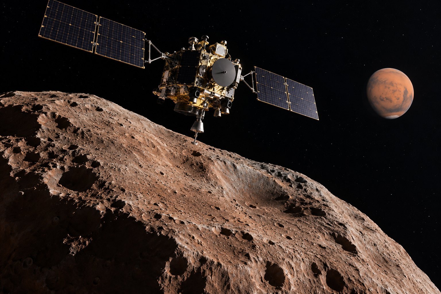 Japan launches MMX probe to bring back a sample from Phobos