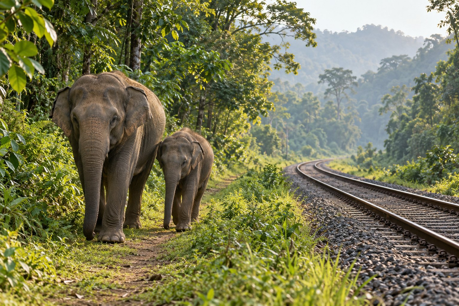 Railways use AI alerts and Plan Bee to protect elephants