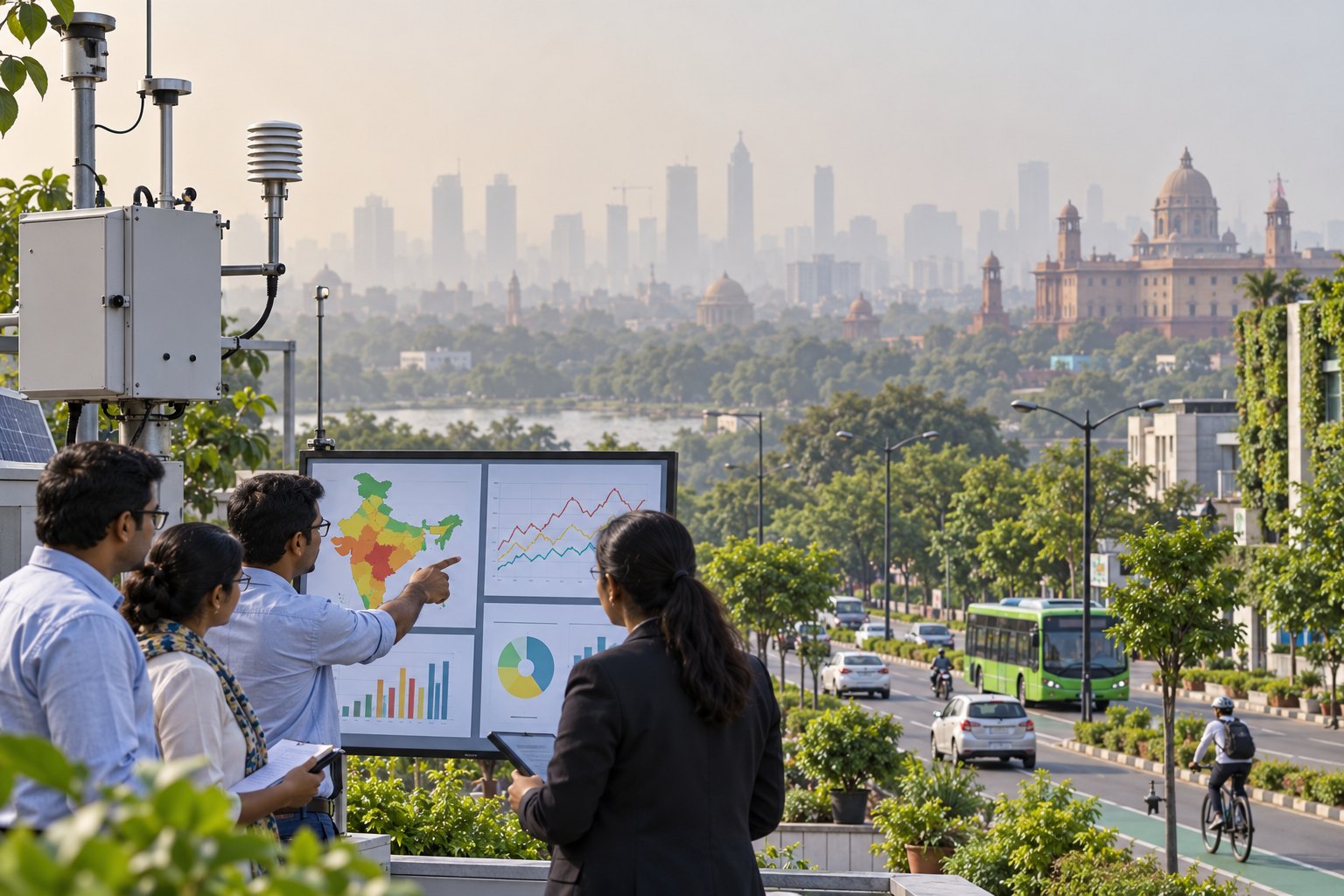 Air quality governance: NCAP, AQI, CPCB, CAQM and GRAP
